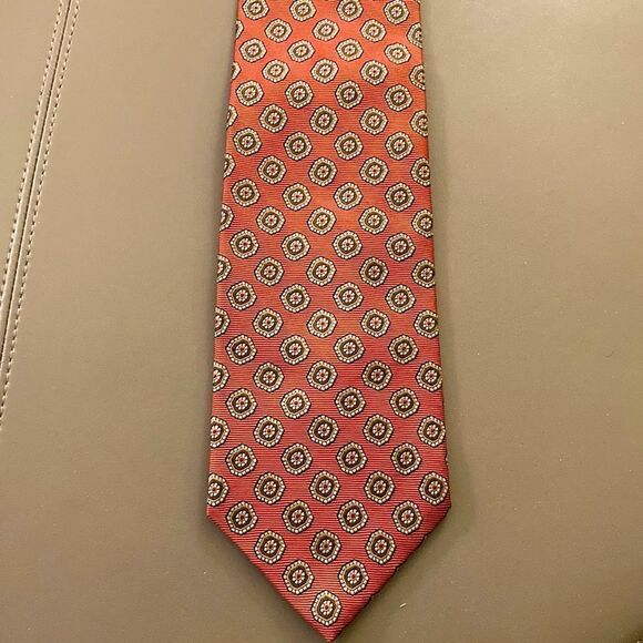 Brooks Brothers Makers Italian Silk Woven Tie. Made In USA. - Picture 1 of 6